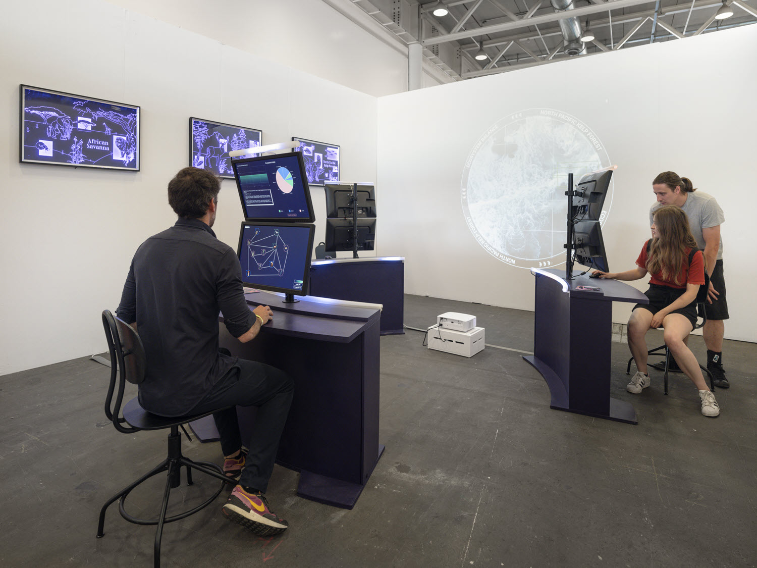 Exhibition view (Cream on Chrome)